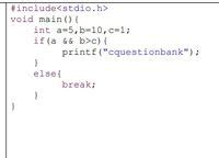 Answered Include Void Main Int A B C If A B C