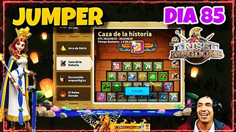 JUMPER SERIE DIA 85 CARRERA CONTRA EL TIEMPO KVK RISE OF KINGDOMS