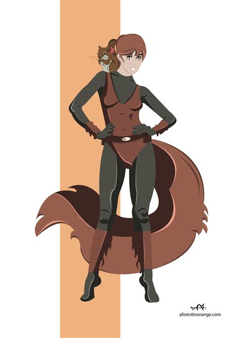 Squirrel Girl Marvel By Feydrautha81 On Deviantart