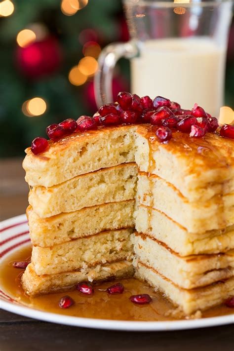 Eggnog Pancakes Cooking Classy