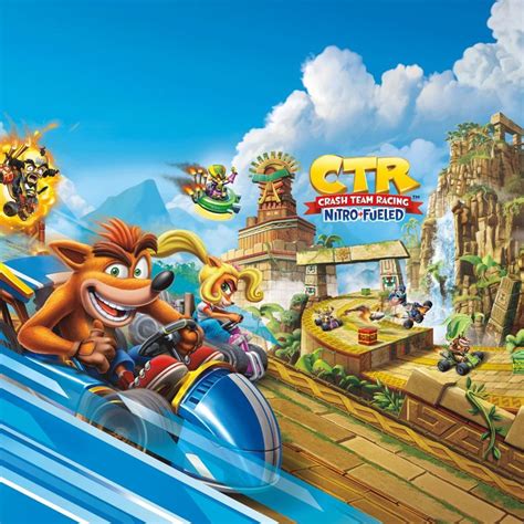 CTR Crash Team Racing Nitro Fueled 2019 Box Cover Art MobyGames