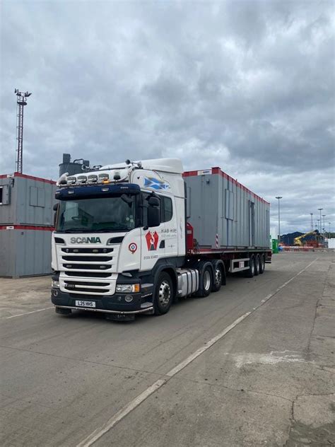 Container Transport In Edinburgh Glasgow Falkirk