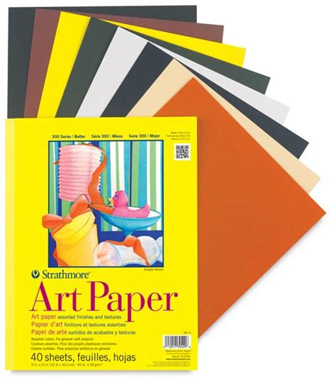 Strathmore 300 Series Colored Art Paper Pads BLICK Art Materials