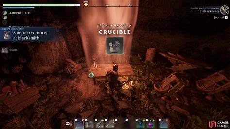 Crucible Needed For A Smelter Guide Enshrouded Blacksmith Quests