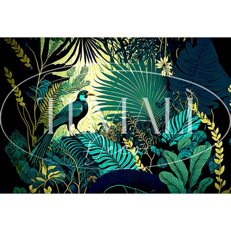 D Coupage Tropical Foresta Elegante