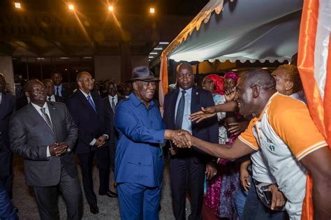 Arrivée des 46 soldats ivoiriens à l aéroport Félix Houphouët Boigny d