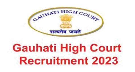 Gauhati High Court Latest Notification 2023 For 14 Assistant Operator