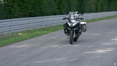 Watch BMW S R1200GS Autonomous Motorbike Goes Out For A Spin Without