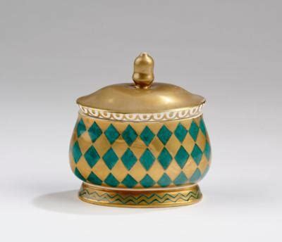 A Lidded Box Attributed To Dagobert Peche Vereinigte Wiener Und