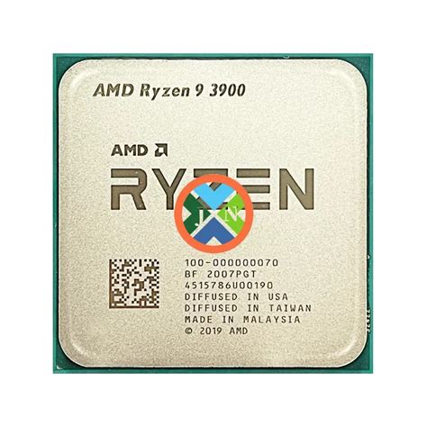 Used AMD Ryzen 9 3900 R9 3900 3 1 GHz Twelve Core 24 Thread CPU