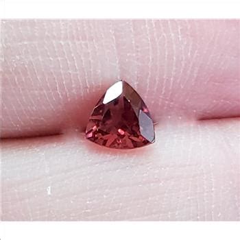 No Reserve Mm Vvs Natural Garnet Trillion Cut Loose Gemstone