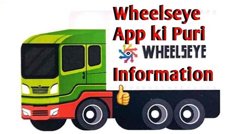 Wheelseye App Ki Puri Information Youtube