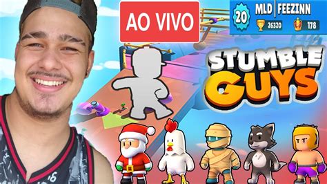 Stumble Guys Ao Vivovenha Jogar E Se Divertirjogando Inscritos