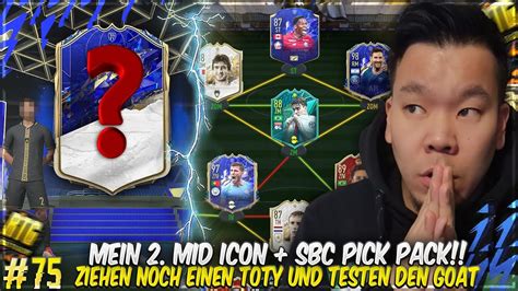 MEIN 2 MID ICON SBC PLAYER PICK PACK WIR ZIEHEN UNSERE 4 TOTY UND