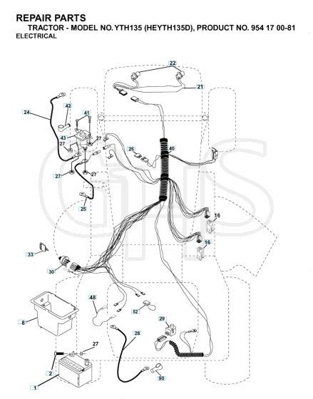 Husqvarna Yth135 Electrical GHS