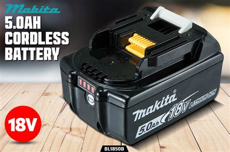 Makita Battery Bl1850b 18v 5 0ah Li Ion Cordless Tool Lithium Lxt