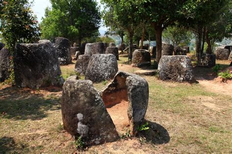 Ancient Urns Or Drinking Vessels For Giants Behind The Mysterious