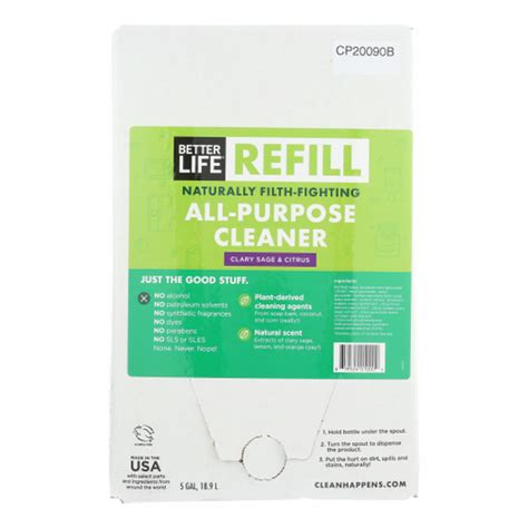 Buy Better Life All Purpose Cleaner Clary Sage And Citrus Raffeldeals Buy Indian Products