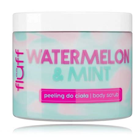 Fluff Watermelon Mint Body Scrub Veitiklis K Nui