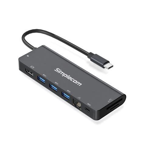 Simplecom Chn Usb C Superspeed In Multiport Docking Station