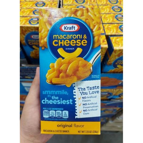 Kraft Macaroni Cheese Dinner Original 206g Lazada Ph