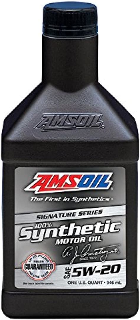 Amazon Amsoil Signature Series Synthetic Motor W Quarts