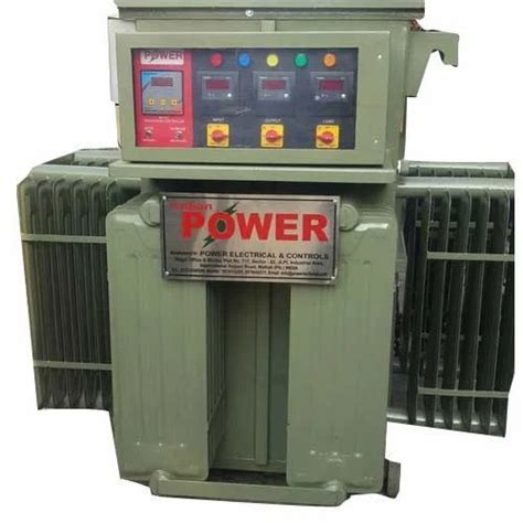 Three Phase Servo Voltage Stabilizer For Industrial Automation Grade