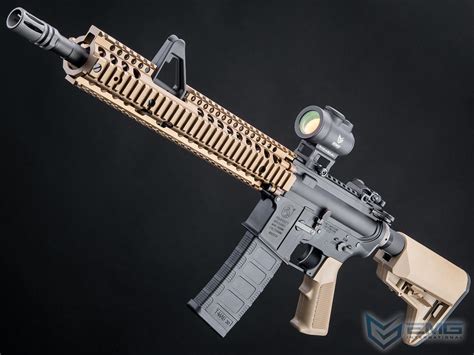 Emg Custom Built Colt Licensed M Sopmod Block Airsoft Aeg Rifle With