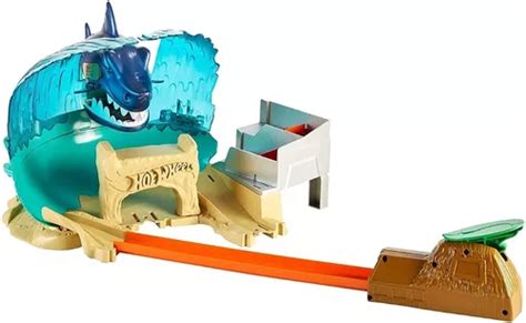 Pista Hot Wheels City Ataque Tubarão Mattel Fnb