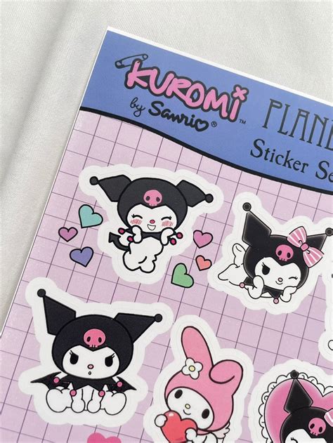 Kuromi Sticker Set