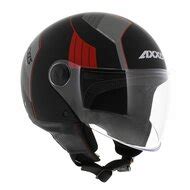 Axxis Square S Convex Helm Mat Zwart Rood Scooterhelmen Winkel