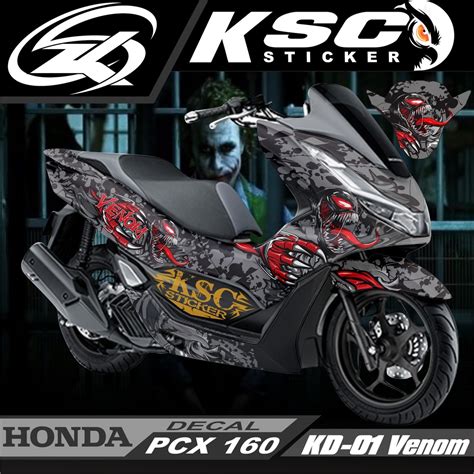 Jual Decal Sticker Honda Pcx Fullbody Visor Pcx Dekal