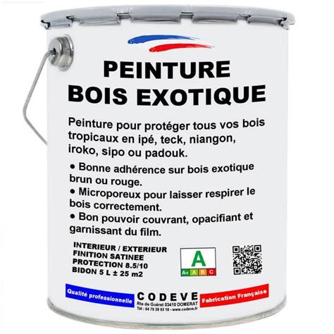 Peinture Bois Exotique Pot L Codeve Bois Gris Anthracite