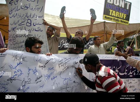 Leaders And Supporters Of Jamat E Islami JI Are Holding Protest