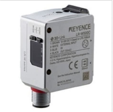 Keyence Lr W70c Photoelectric Sensor Smalldual Spot Type M12