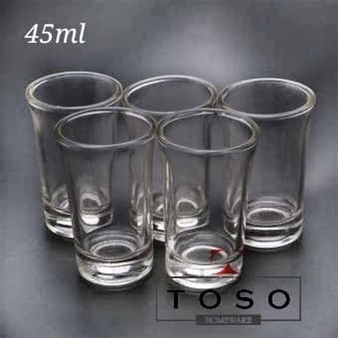 Jual Sloki Acrylic Ml Plastic Shot Glass Gelas Kecil Plastik Shopee