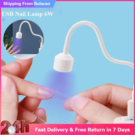 Ready Stock Cod Uv Led Usb Nail Lamp W Portable Mini Dryer