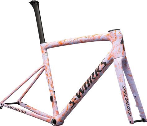 S Works Tarmac Sl8 Carbon Frameset 2023 In Pink