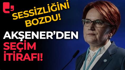 Meral Ak Ener Se Im Sonras Sessizli Ini Bozdu Youtube