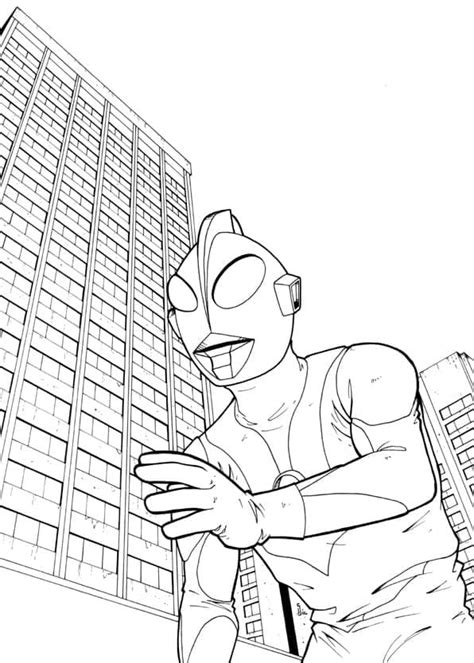 Printable Ultraman For Kids Coloring Page Download Print Or Color