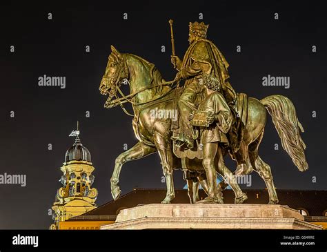 Statue Of King Ludwig King Of Bavaria Hi Res Stock Photography And