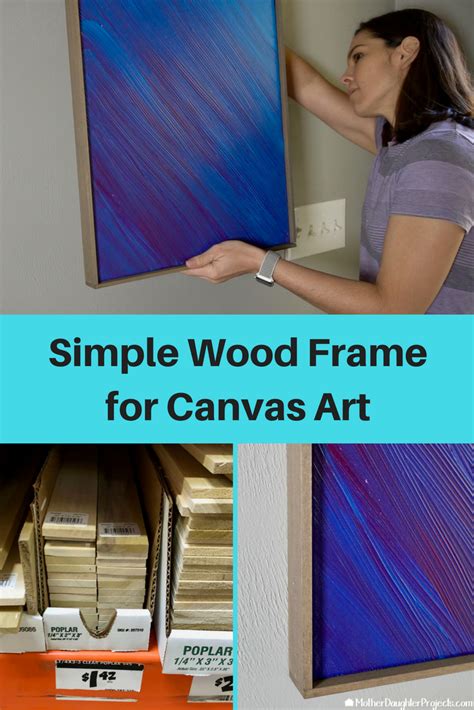 Step Up Your Canvas Art With An Easy Diy Frame Artofit