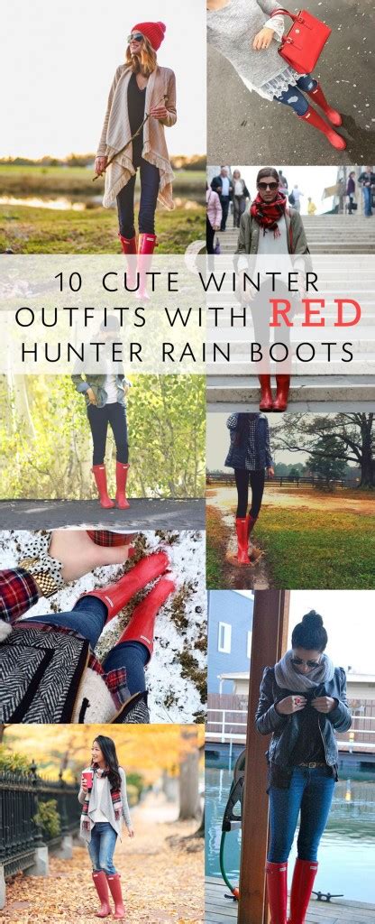 10 Cute Red Rain Boot Outfits Nourish Empower Fulfilled