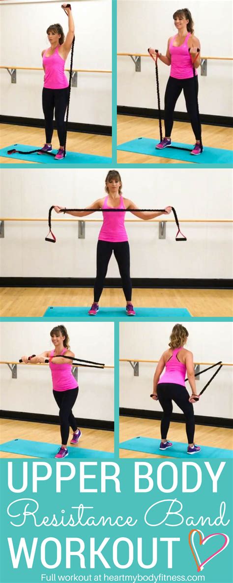 Upper Body Resistance Band Workout This Circuit Is Focused On