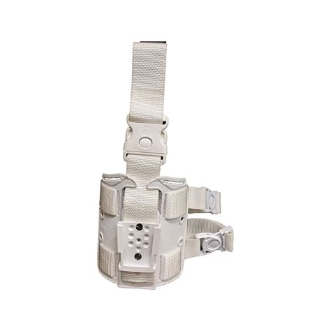 Suporte De Perna Catraca Quadrada Branco Loja Tactical Maynards