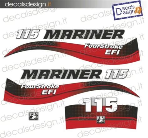 Mariner Marine Engine Stickers 115 Cv Efi About Wordpress