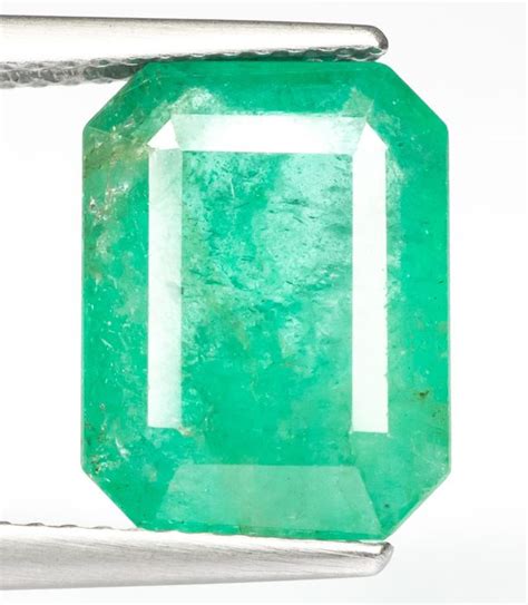 No Reserve Green Zambian Emerald Ct Catawiki