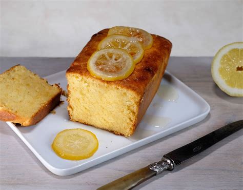 Gâteau cake très citron aux zestes de citron confit maison Et si c