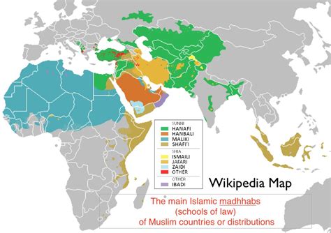 Shia And Sunni Population In World Map