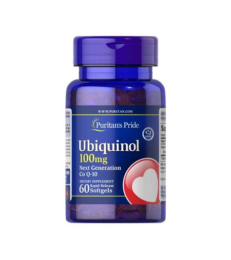 Puritan S Pride Ubiquinol Mg Softgels Wealzin